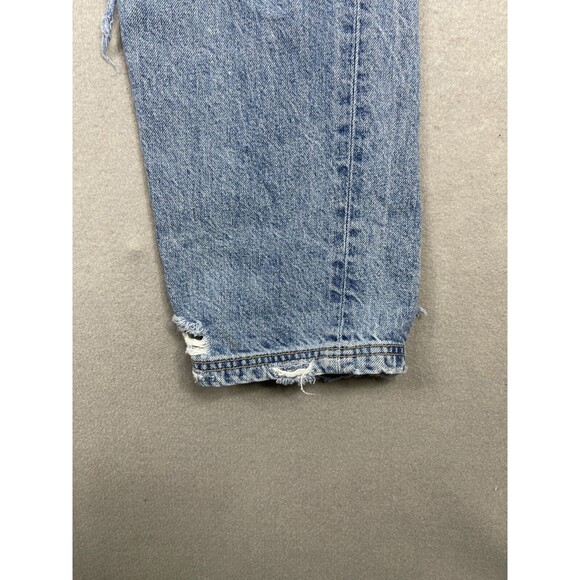 We The Free Crvy Jeans Womens 26 Heavily Distressed Jeans Button Fly High-rise - Picture 5 of 16